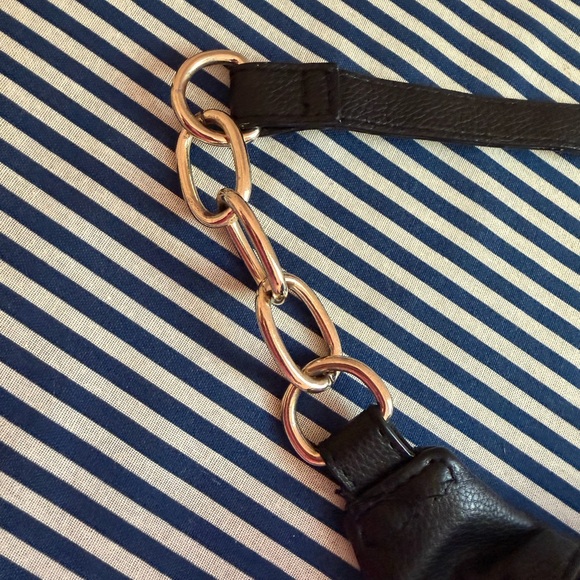 Victoria's Secret Black and Pink Leopard Crossbody Bag adjustable strap - Picture 5 of 9